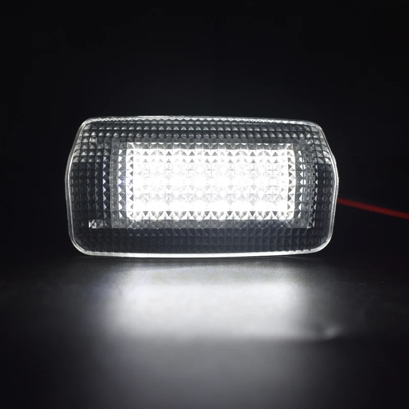 2pcs 12v Car Led Courtesy Door Welcome Light For For Toyota Highlander Land Cruiser Tundra Camry Prius Avalon Sienna Venza