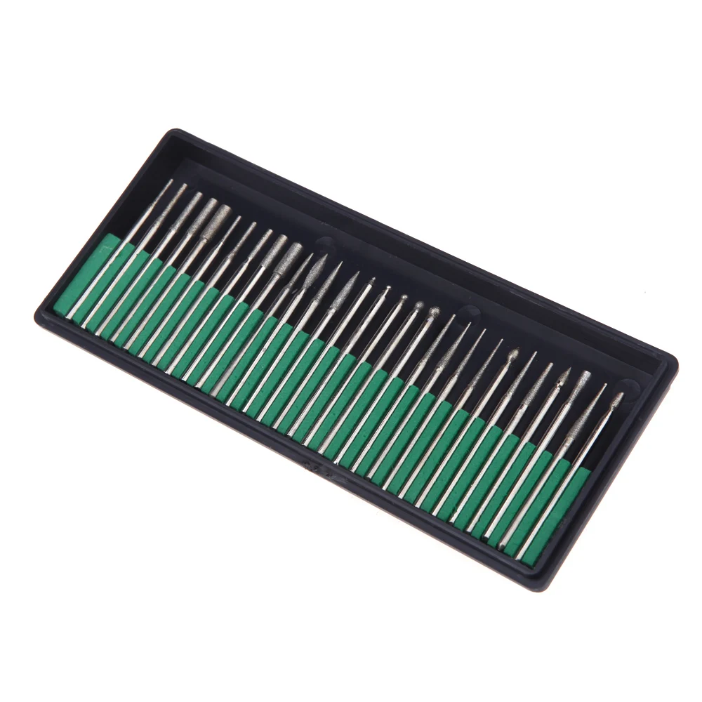 30 шт./компл. ногтей сверла биты комплект электрических маникюр педикюр набор для