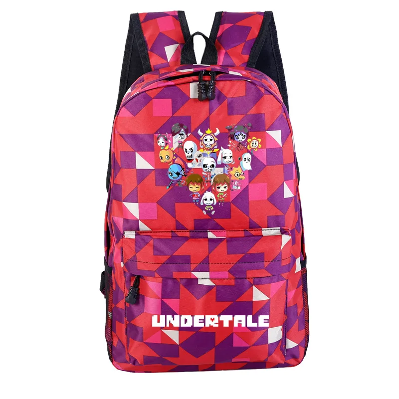 Рюкзак с принтом игры «Undertale Frisk Sans», рюкзак с изображением Галактики, школьный рюкзак из парусины, женские дорожные сумки