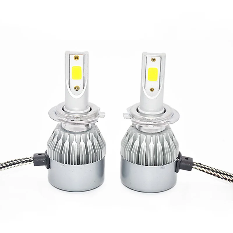 DUU автомобильные лампы для фар машины LED H7 H4 H8 H11 HB3 9005 HB4 9006 H1 H3 9012 H13 9007 C6 фары