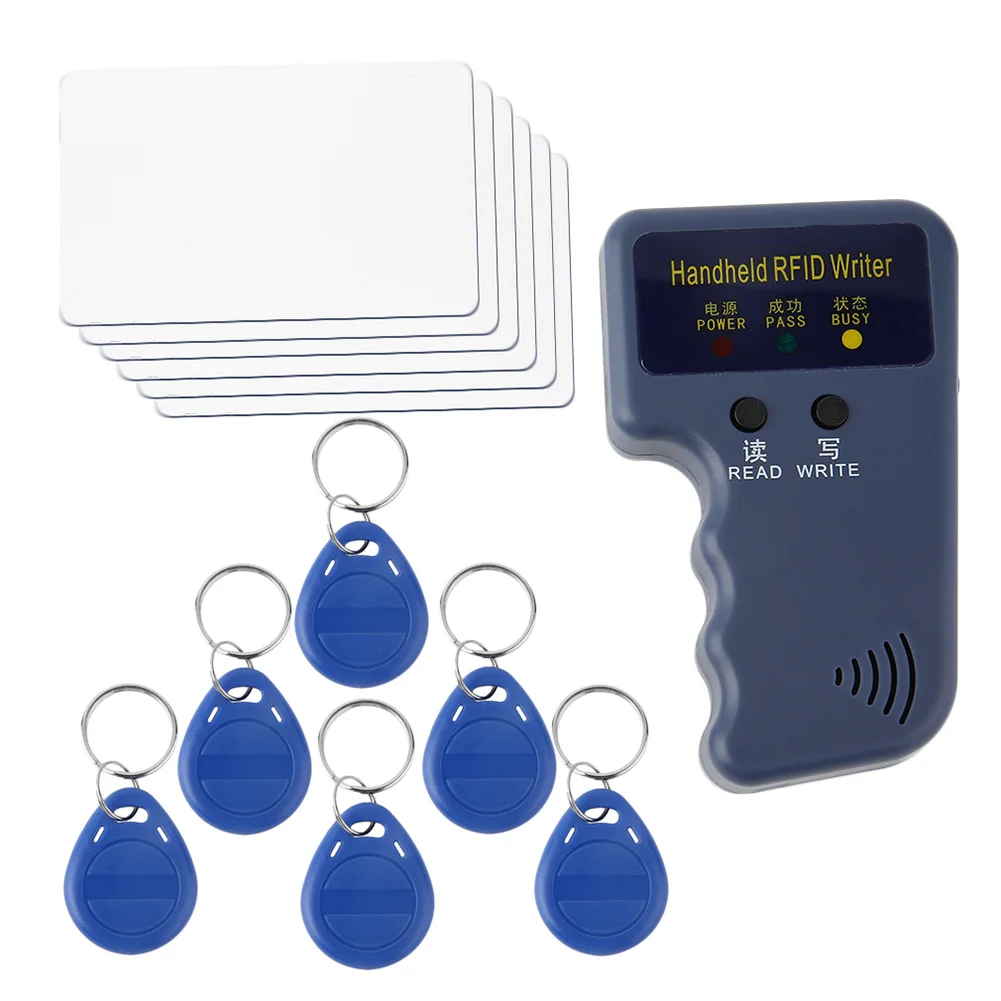 Портативная RFID ID карта копир читатель писатель 6 записываемых тегов карты 125 кГц