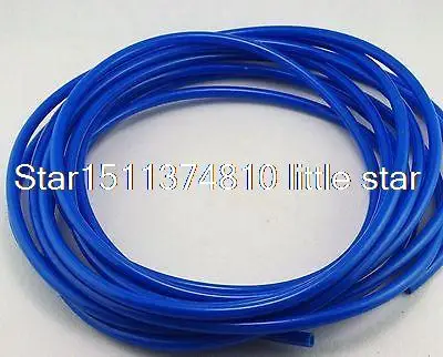 

6mm(OD) x 4(ID) PU Air Tubing Pipe Hose 10m Color Blue