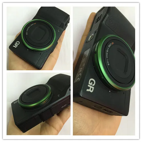 

Limited Edition GREEN Lens Ring for Ricoh GR /GR II/GR2 Camera