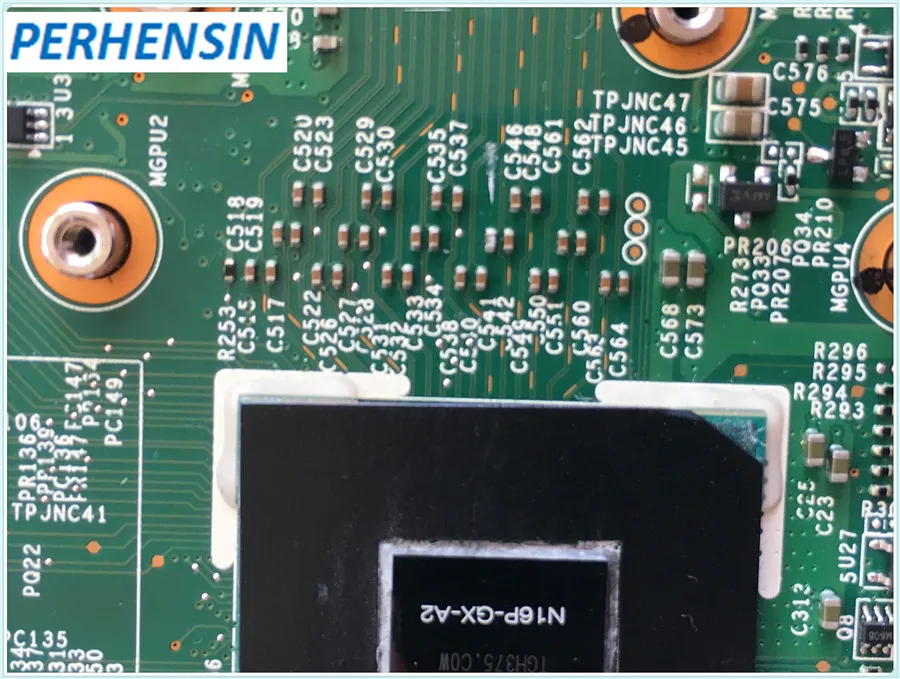 Оригинальный Для MSI GE62 6QD MS 17951 ms 1795 Материнская плата ноутбука 16J51 16J5 SR2FQ i7 6700 GTX960M