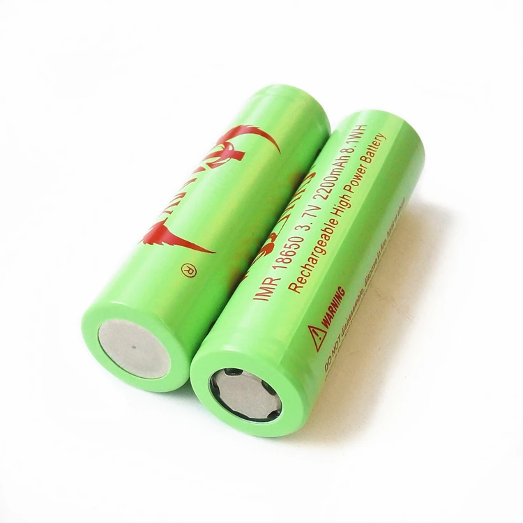 JCM 18650 IMR 2200 мАч 3 7 в Втч литий-ионная аккумуляторная батарея для электронных