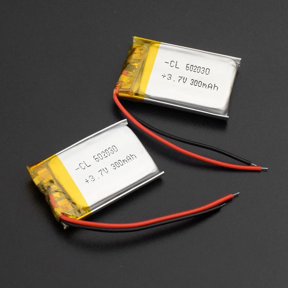Модель 602030 3 7 v 300mAh литий ионная Lipo ячейка полимерная аккумуляторная батарея для