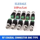 Мини-адаптер Coax CAT5 для камеры видеонаблюдения, 10 шт.набор