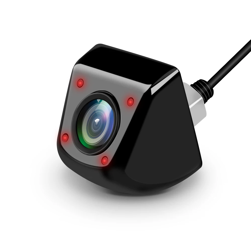 

Car Reversing Camera with 4 LED IR infrared Night Vision Rear View Camera Silver Black for Toyota Honda Ford VW Audi BMW