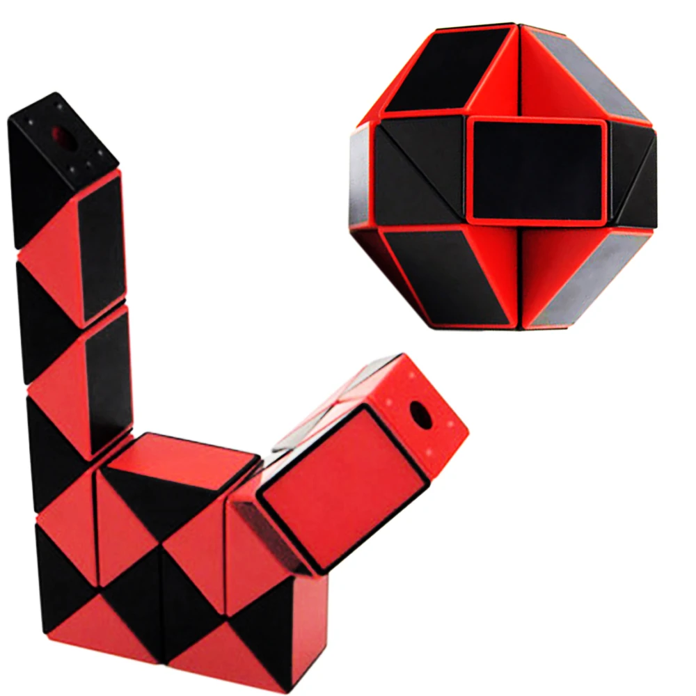 Snake Puzzle 24 Segments Creative ShengShou Cubes Twenty-four Parts Cube Magic Ruler Toy for Kids Cubo Megico | Игрушки и хобби