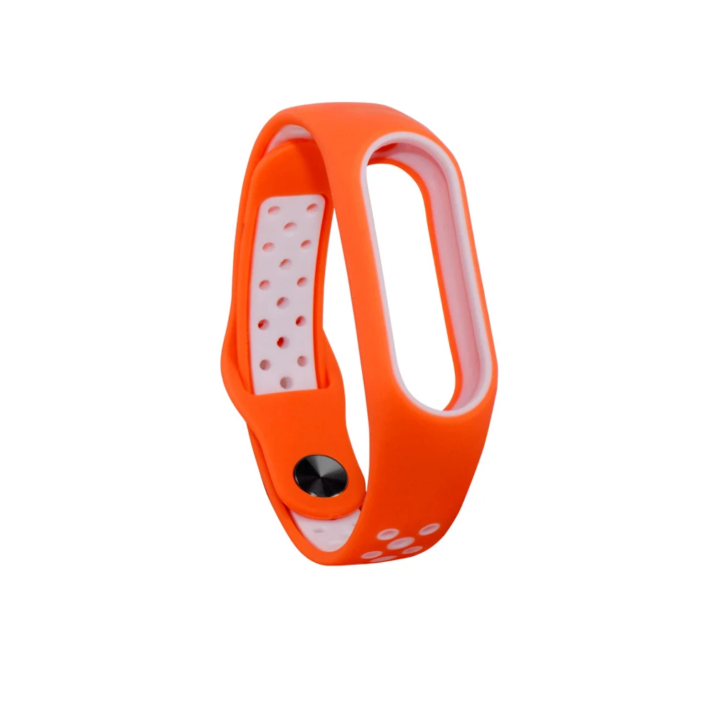 whiteo range Смарт-ремешок аксессуары для Xiao mi Band 2 Браслет Силиконовый сменный для Xiaomi mi Band 2 для mi band 2 спортивный браслет - Цвет: whiteo range