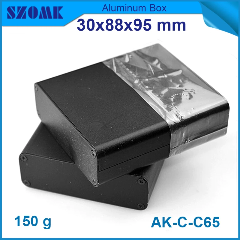 4 шт./лот оптовая продажа алюминиевый корпус корпуса хорошего качества черная