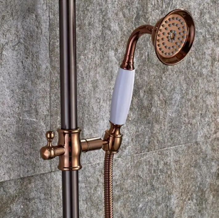 Набор смесителей для душа в ванную комнату латунный настенный кран ORB душевая