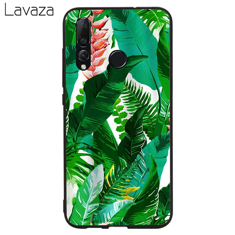 Мягкий чехол для Huawei Honor 6 7A Pro 7C 8C 7 8X 8 9 10 lite Note10 с тропической темой |