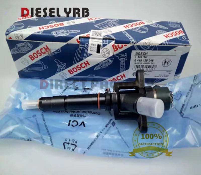 4 шт. подлинный новый дизельный топливный инжектор COMMON RAIL 0445120048 для 4M50 ME226718 ME222914