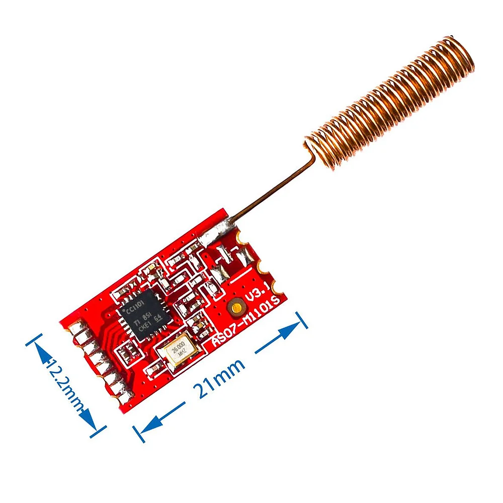 433 м CC1101 10 мВт беспроводной передатчик Модуль приемника NRF905/SX1212/SI4432