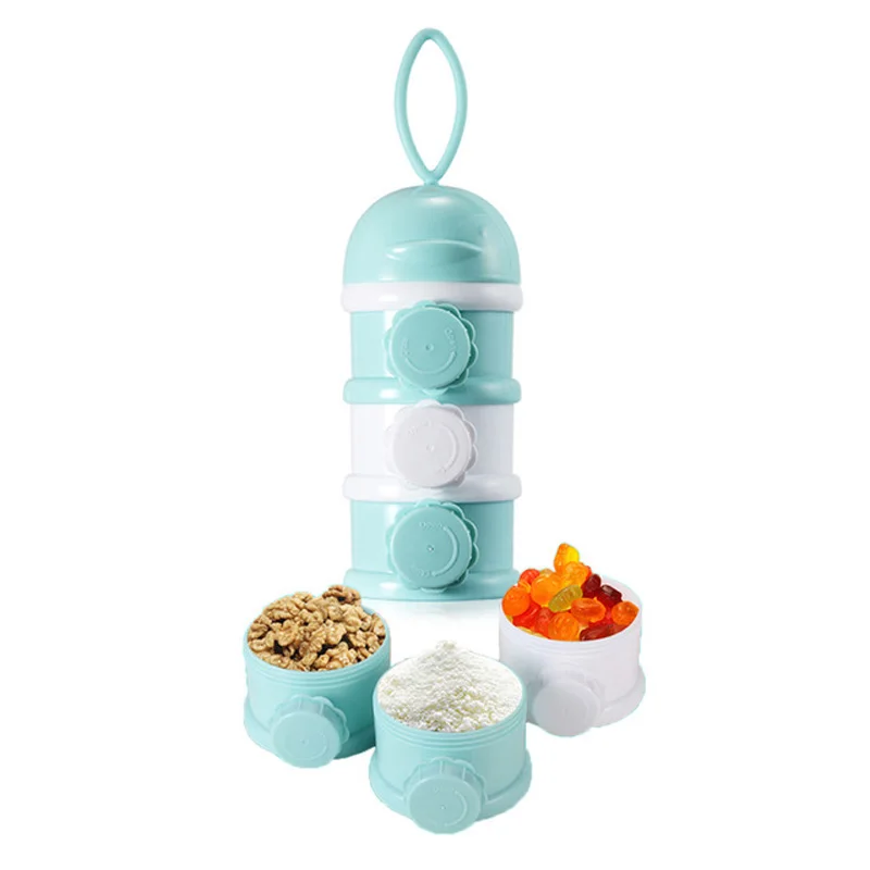 GL детская формула контейнер для хранения молока 3 слоя лягушка стиль портативный