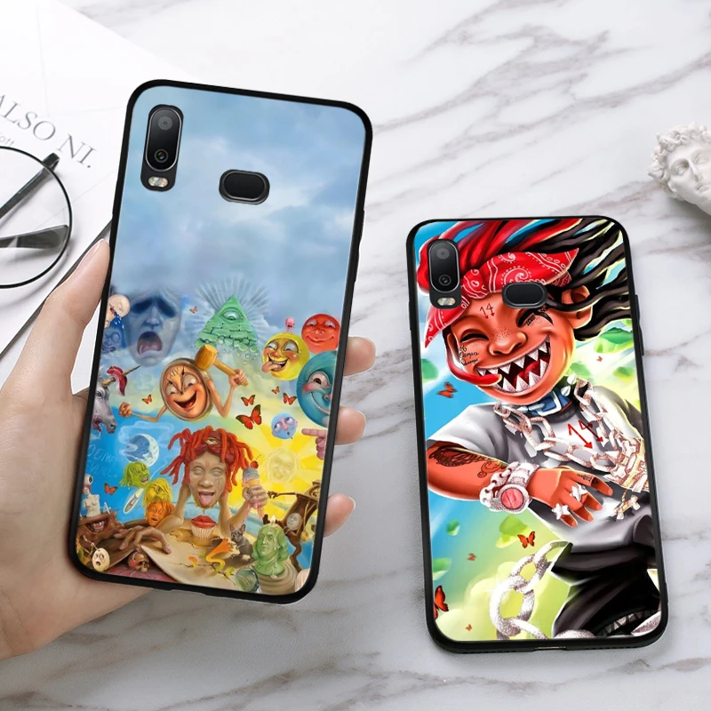 Силиконовый чехол Trippie redd Lifes a trip для Samsung A2 Core A3 A5 A6 Plus A7 A8 A9 A10 A30 A50 A60 A70 A10S A30S A50S A70s |