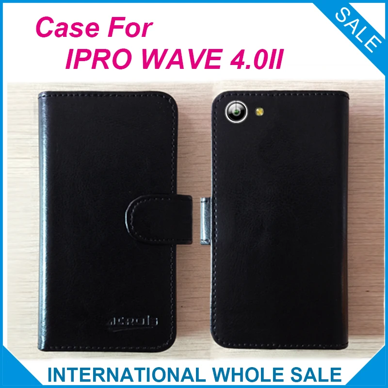 6 видов цветов жарко! Чехол для Телефона IPRO WAVE 4 0 II Эксклюзивный кожаный чехол