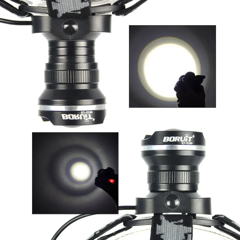 Регулируемый головной фонарь XML T6 LED 18650 регулируемый с фокусировкой оборудование