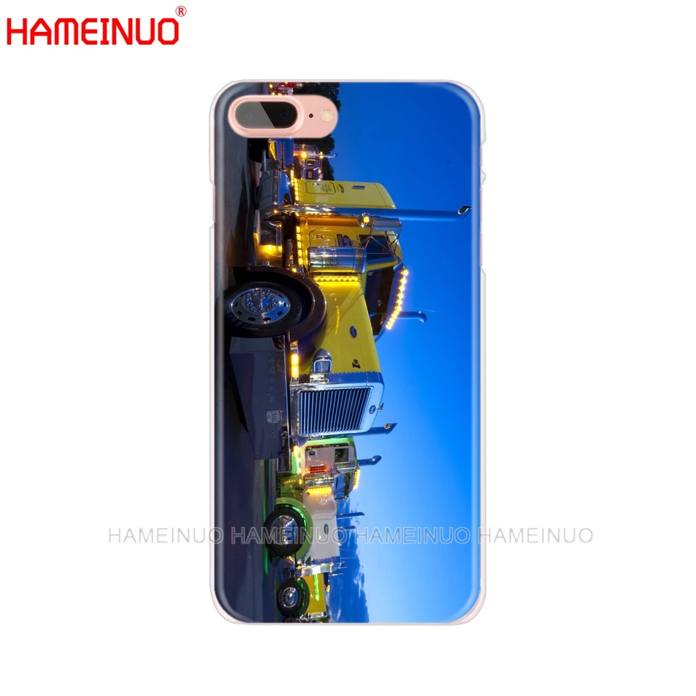 HAMEINUO Peterbilt Trucks cell phone Cover case for iphone X 8 7 6 4 4s 5 5s SE 5c 6s plus images - 6