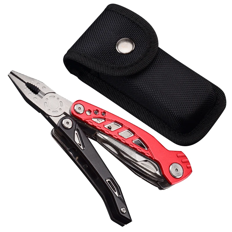 Multitool Outdoor Knife Tool with Pocket Multipurpose Stainless Steel Pliers Saw Survival Folding for EDC Camping | Инструменты