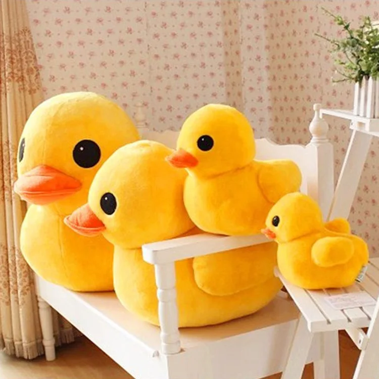 Мультфильм Творческий милые мягкие 11 см утка плюшевые игрушки кукла животных для
