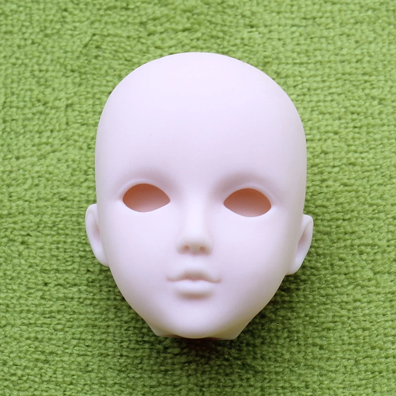 Мягкие пластиковые кукольные головки 100 шт./лот для кукол 1/6 игрушки макияжа