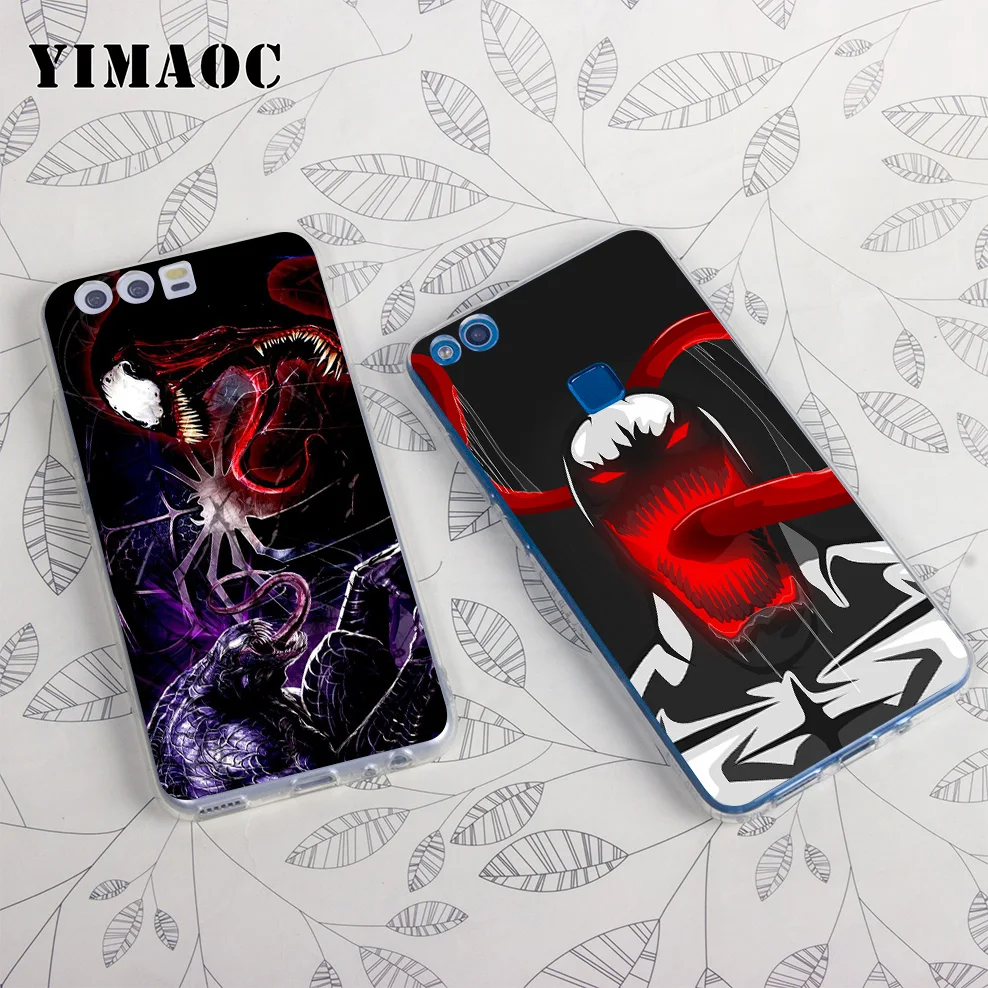 YIMAOC Carnage SpiderMan Soft Case for Huawei Honor 10 9 8X 8C 8 7C 7X 7A Pro 6A Lite Note Nova 3i 3 2i Y6 Y7 Y9 Prime 2018 |