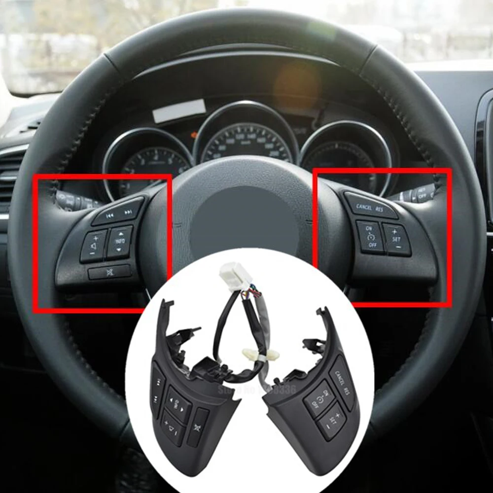 Многофункциональный переключатель на руль Кнопка круиз контроля звука для Mazda 3