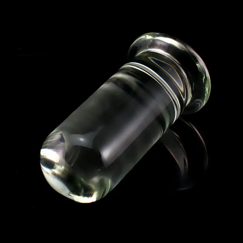 New Cylindrical transparent glass anal plug huge big dildo 61mm diameter buttplug large butt anus dilator stimulator | Красота и