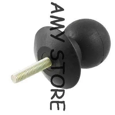 

Handwheel Screw 0.24" Male Thread Dia Revolving Handle Round Grip