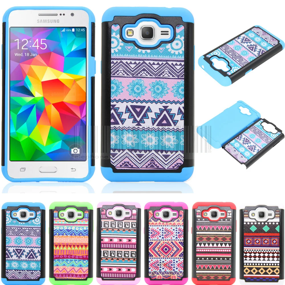 Противоударный резиновый племенная тотемная Броня PC + Силиконовый