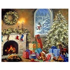5D Рождество дерево Алмазная картина хобби и ремесла домашний декор DIY пейзаж Алмазная вышивка крестиком рукоделие подарок