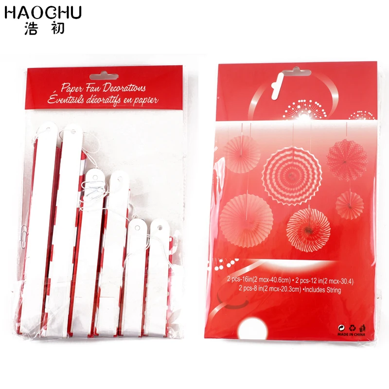 HAOCHU 6 шт./компл. фон для фотосъемки красная тема фестиваль в горошек рябь бумажные