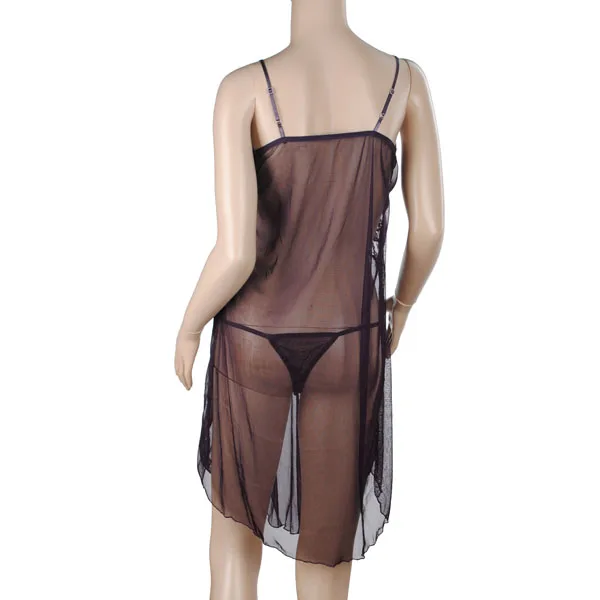 

Purple Blue Violet Black Plus Size S M L XL XXL XXXL XXXXL 2XL 3XL 4XL 5XL 6XL Lingerie Nightgown Gown Long Babydoll Sleepwear