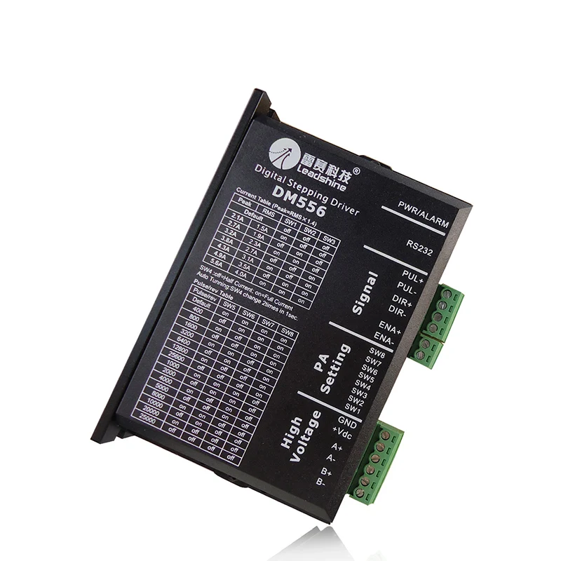 Новый двухфазный цифровой шаговый привод Leadshine DM556 36-60 В постоянного тока от 2 1 А