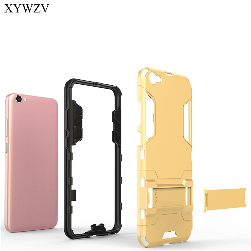 Чехол для Vivo Y67 силиконовый Робот Жесткий Резиновый чехол телефона BBK Coque XYWZV |