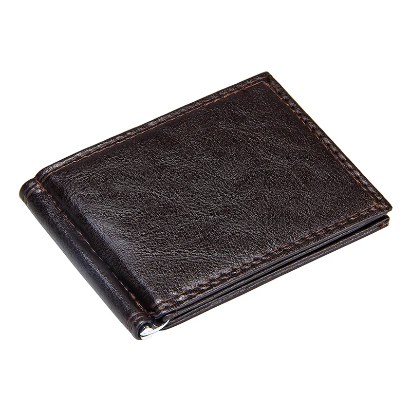 Мужской короткий кошелек из искусственной кожи с отделением для карт и роскошный