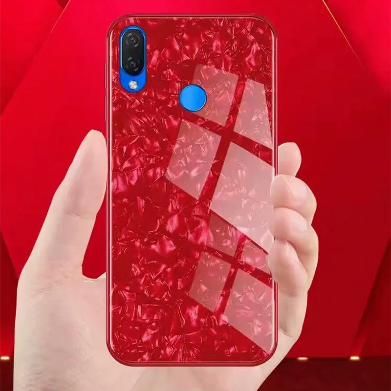 Чехол SemgCeKen из твердого мраморного закаленного стекла для huawei honor 8x max 8c 9 view note 10 v10 роскошный защитный жесткий чехол для телефона