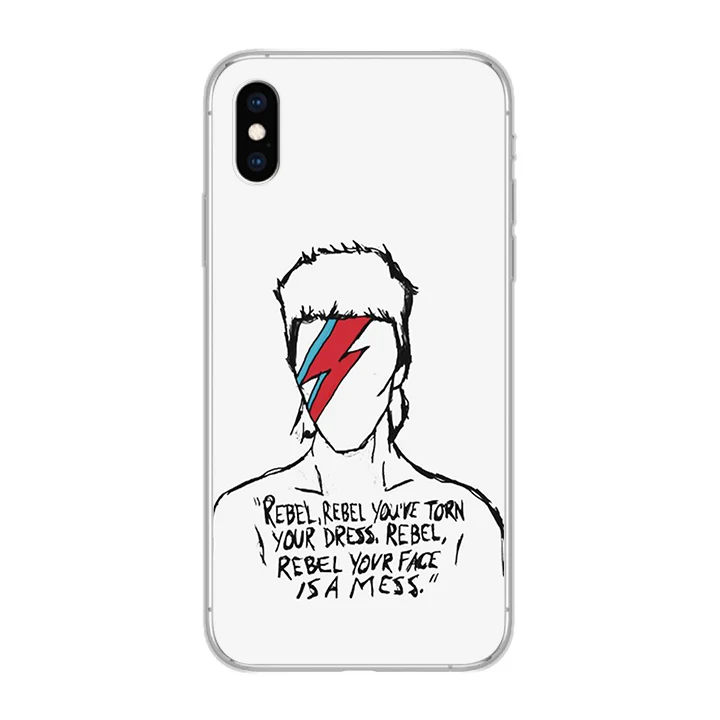 Ciciber чехлы для телефонов iPhone 11 Pro Max 8 7 6 6s Plus SE 5 мягкий чехол из ТПУ X Xs XR XS David Bowie Fundas |