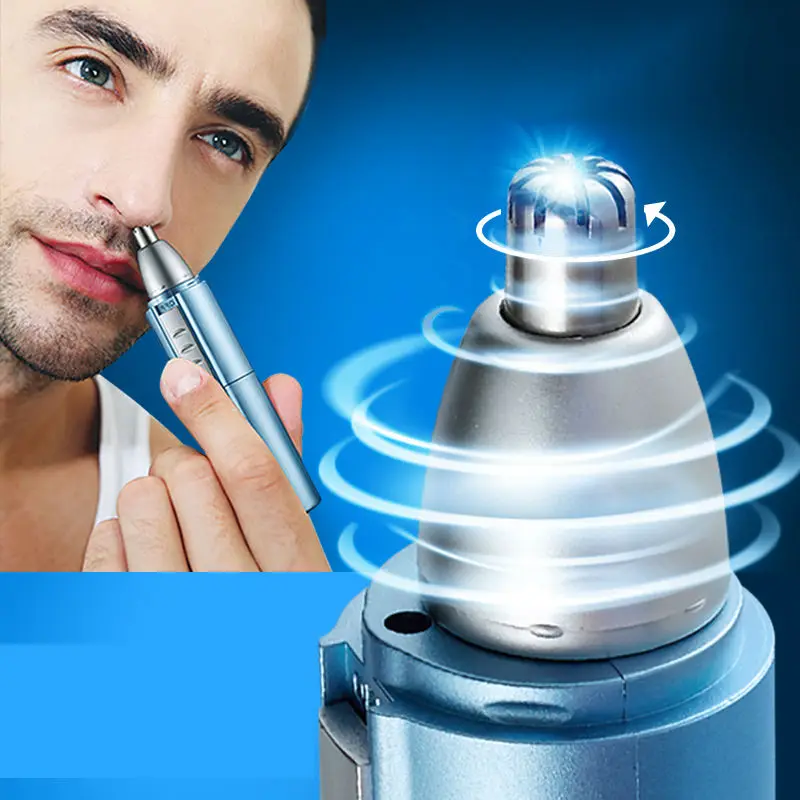 Мужской Электрический триммер для носа Paiter ножницы бритья ушей и лица