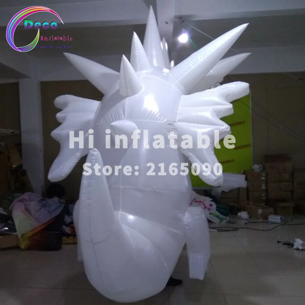 Надувной костюм дракона со светодиодной подсветкой 3 м|costume costume|costume ledcostume inflatable |