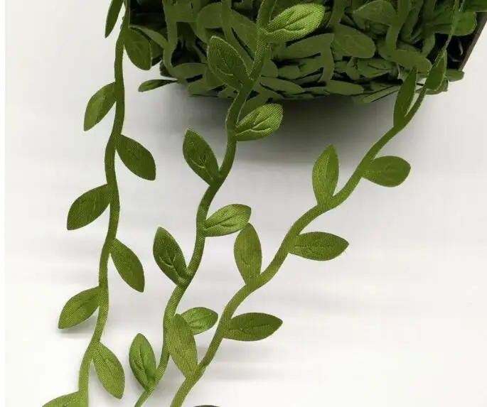 Green leaves Листья гирлянда Волшебные светодиодные фонарики медная проволочная Гирлянда Свет батарея Крытая гирлянда для свадьбы Вечерние рождественские украшения для дома - Испускаемый цвет: Green leaves