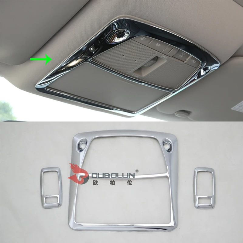 

Car Accessories Interior Decoration ABS Reading Light Lamp Cover Trim For Nissan X-Trail 2014 Car-styling