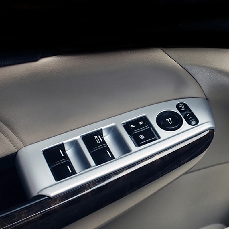 4 шт. для Honda Accord 2008-2012 поручень Лифт декоративная панель стеклянная панель наклейка