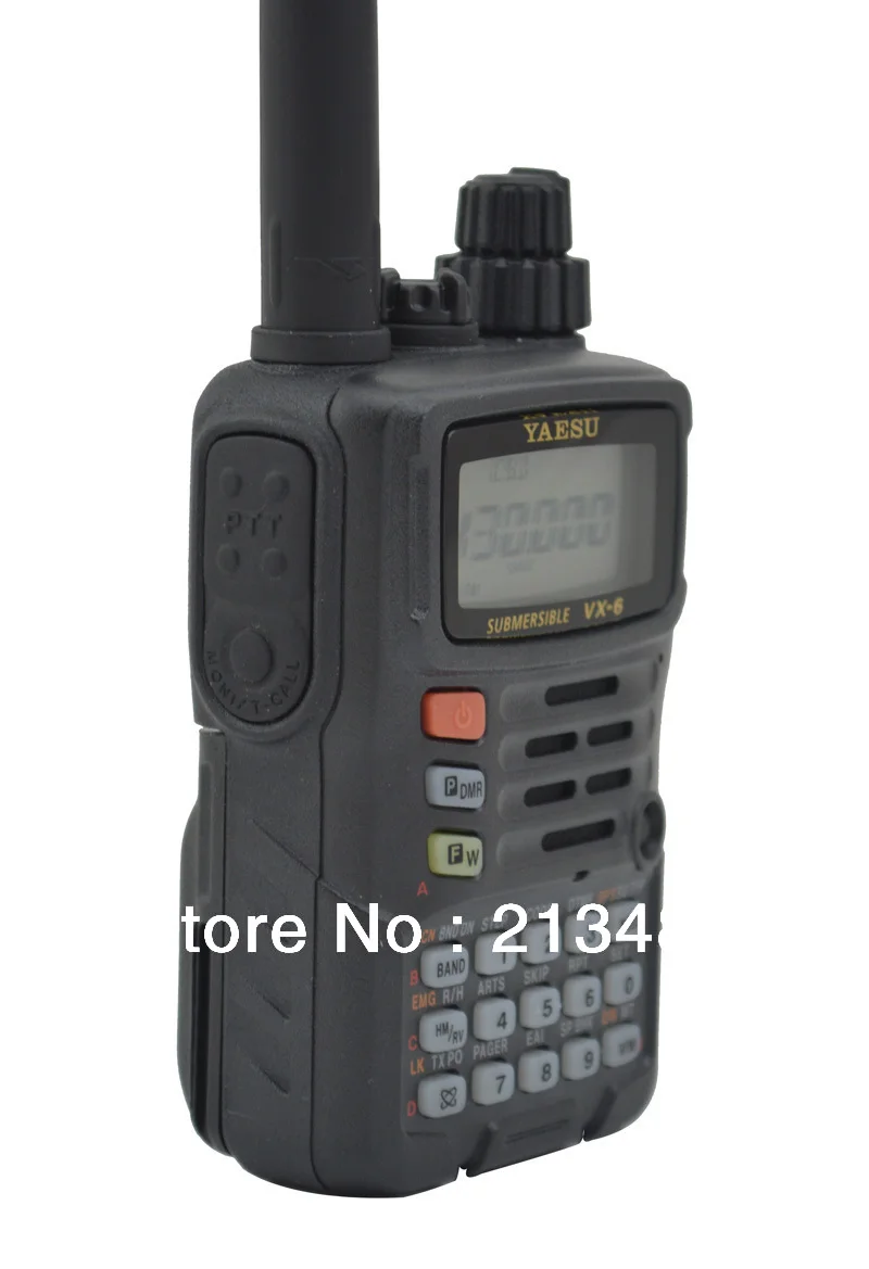 Yaesu VX-6R 144/430Mhz Submersible Dual Band 5W FM Transceiver 100% NEW Original Two way radio | Мобильные телефоны и