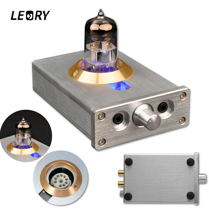LEORY Сделай Сам HIFI усилитель для наушников уровень лихорадка клапан с
