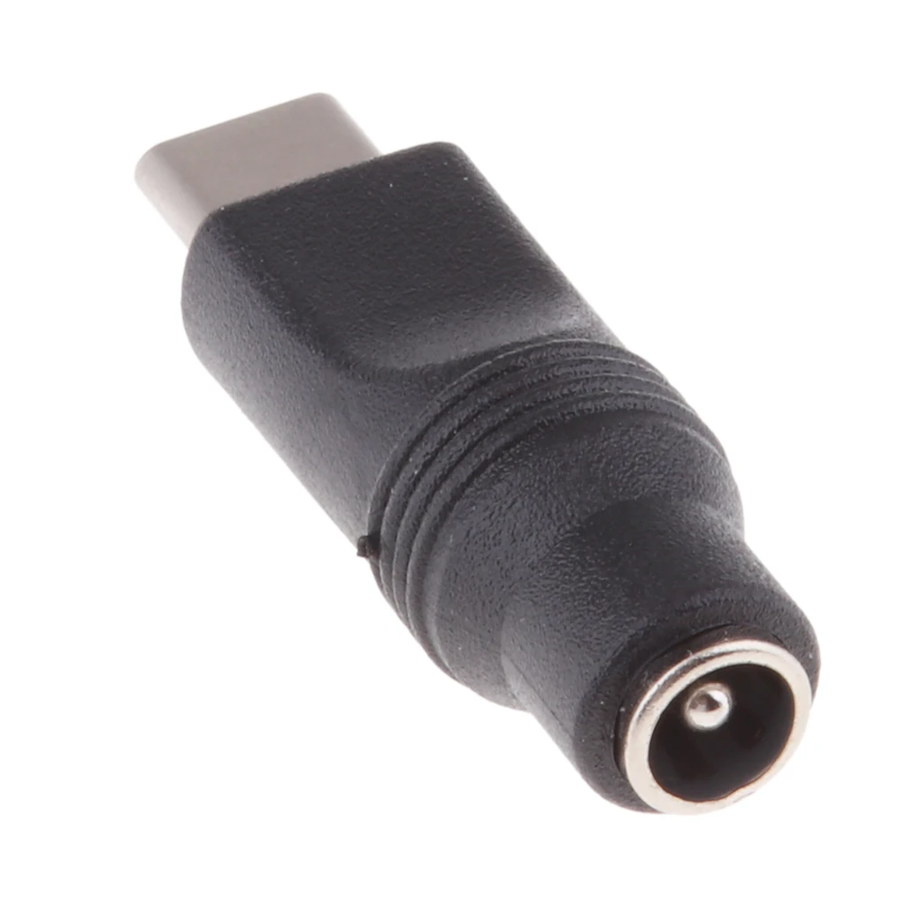 Адаптер питания MagiDeal DC конвертер Type C USB штекер 5 5x2 1 мм гнездовой разъем для