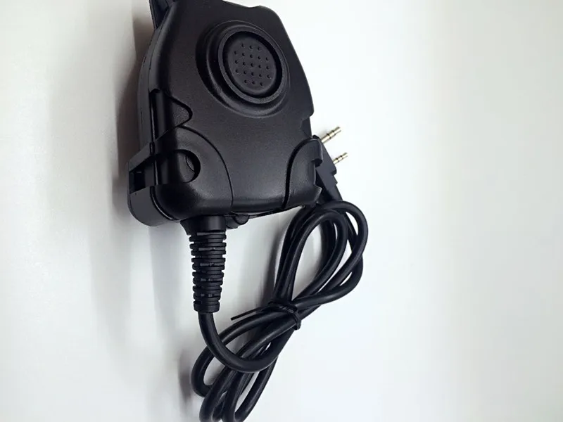 10 шт. водонепроницаемый PTT кабель для KENWOOD K Plug Z Tactical Comtac II H50 MSA SORDIN H60 HD01 HD02 HD03