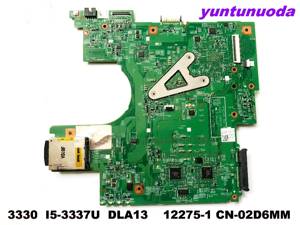 Original for DELL 3330 laptop motherboard I5-3337U DLA13 MB 12275-1 CN-02D6MM tested good free shipping | Компьютеры и офис